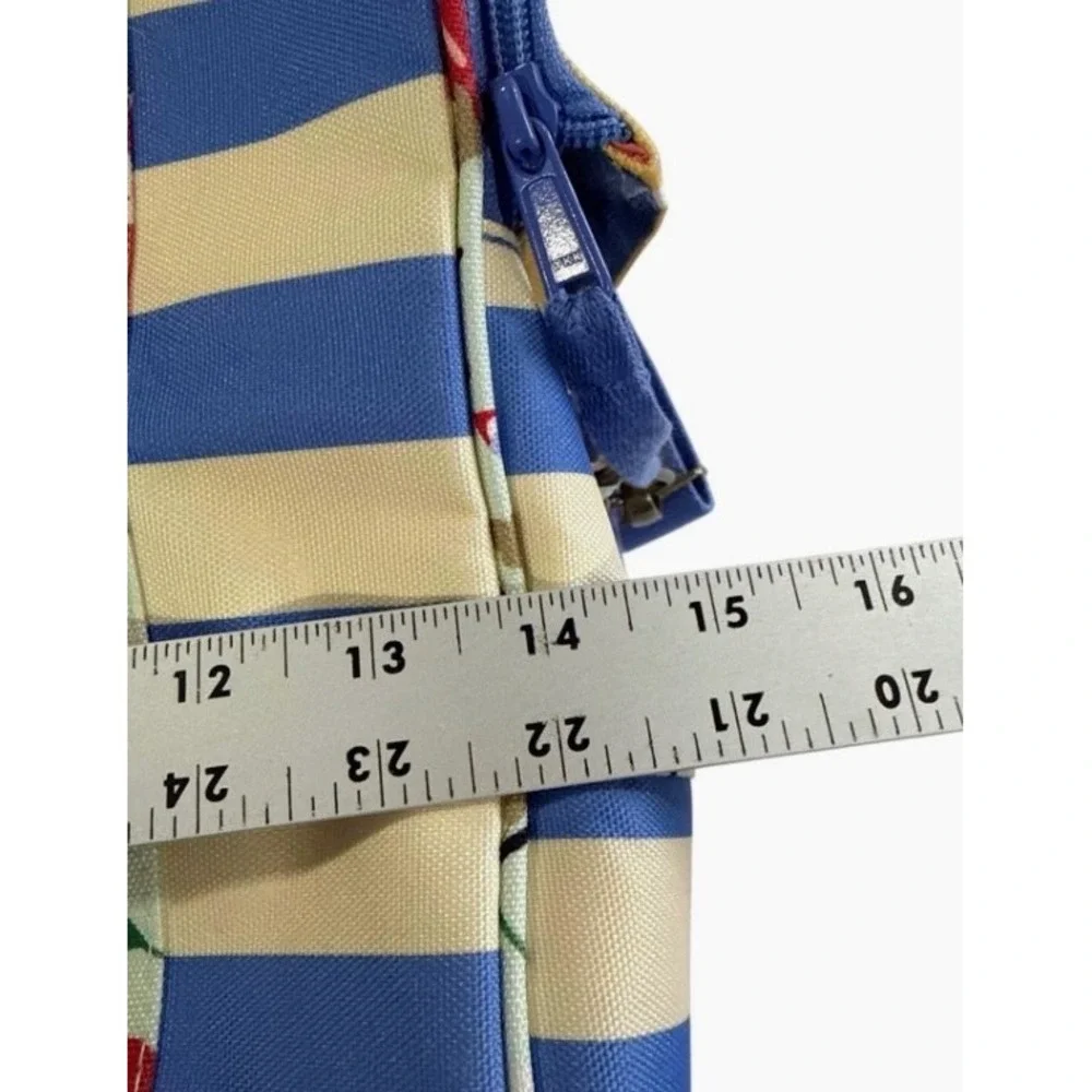 Matilda Jane Floral Diaper Bag Blue Stripe Polka Dot Travel Tote Cottagecore